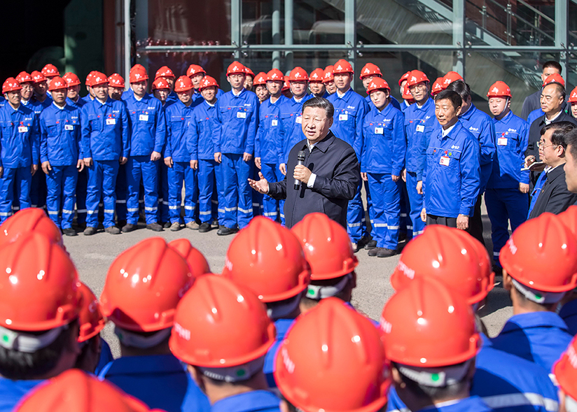 习近平视察一重