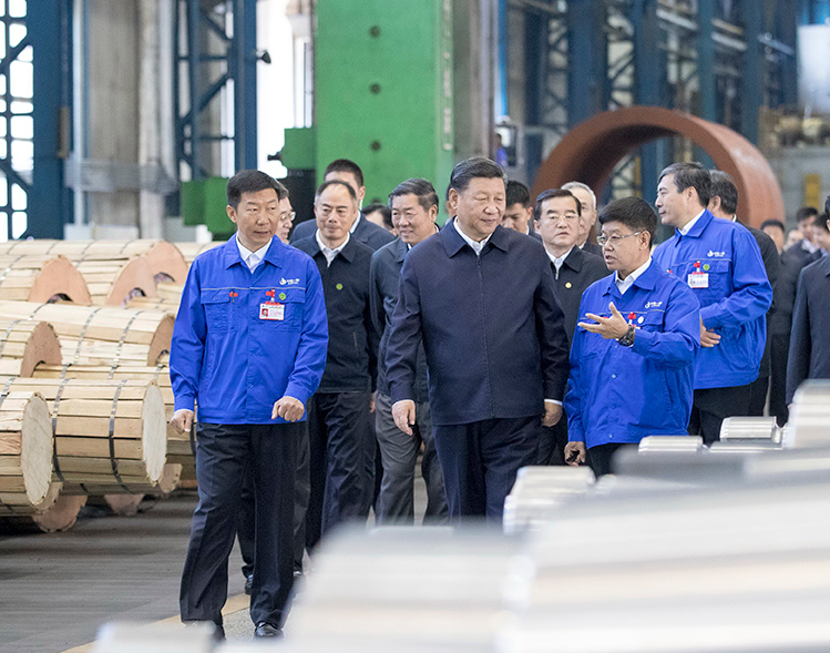 习近平视察一重